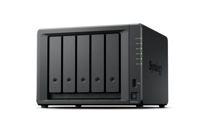 Thiết bị lưu trữ NAS Synology DiskStation DS1525neo+ (5-Bay, 8GB ECC, Dual 2.5GbE)