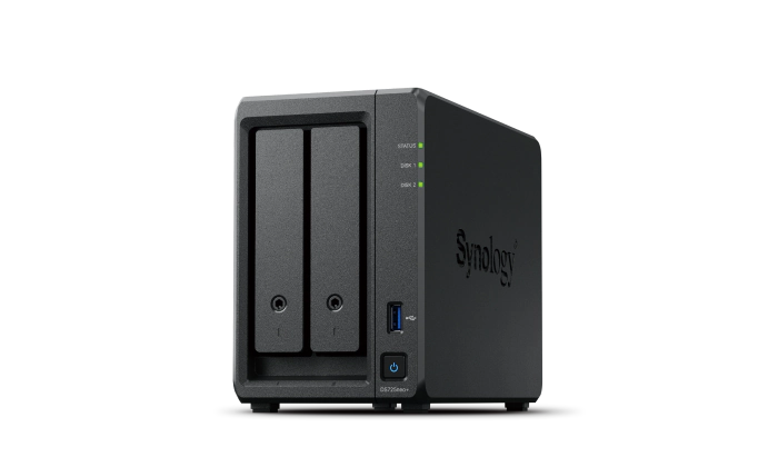 Thiết bị lưu trữ NAS Synology DiskStation DS725neo+ (2-Bay, Mở rộng 7-Bay, 2.5GbE)