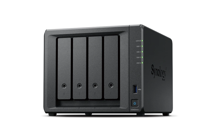 Thiết bị lưu trữ NAS Synology DiskStation DS925neo+ (4-Bay, Mở rộng 9-Bay, Dual 2.5GbE)