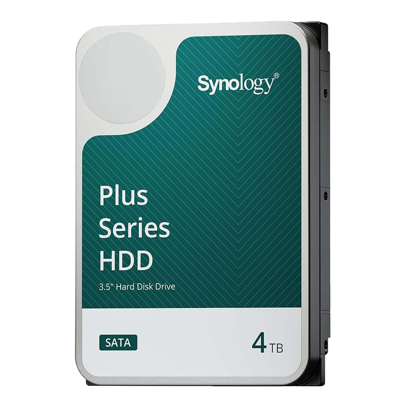 Ổ cứng HDD NAS Synology Plus Series HAT3300-4T 4TB (3.5" SATA III, 256MB Cache, 5400RPM CMR) Chính Hãng tại SaiGon TDC